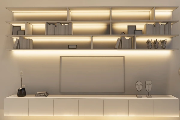 custom designed tv unit