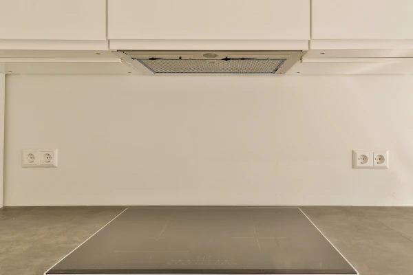 kitchen with integrated extractor fan